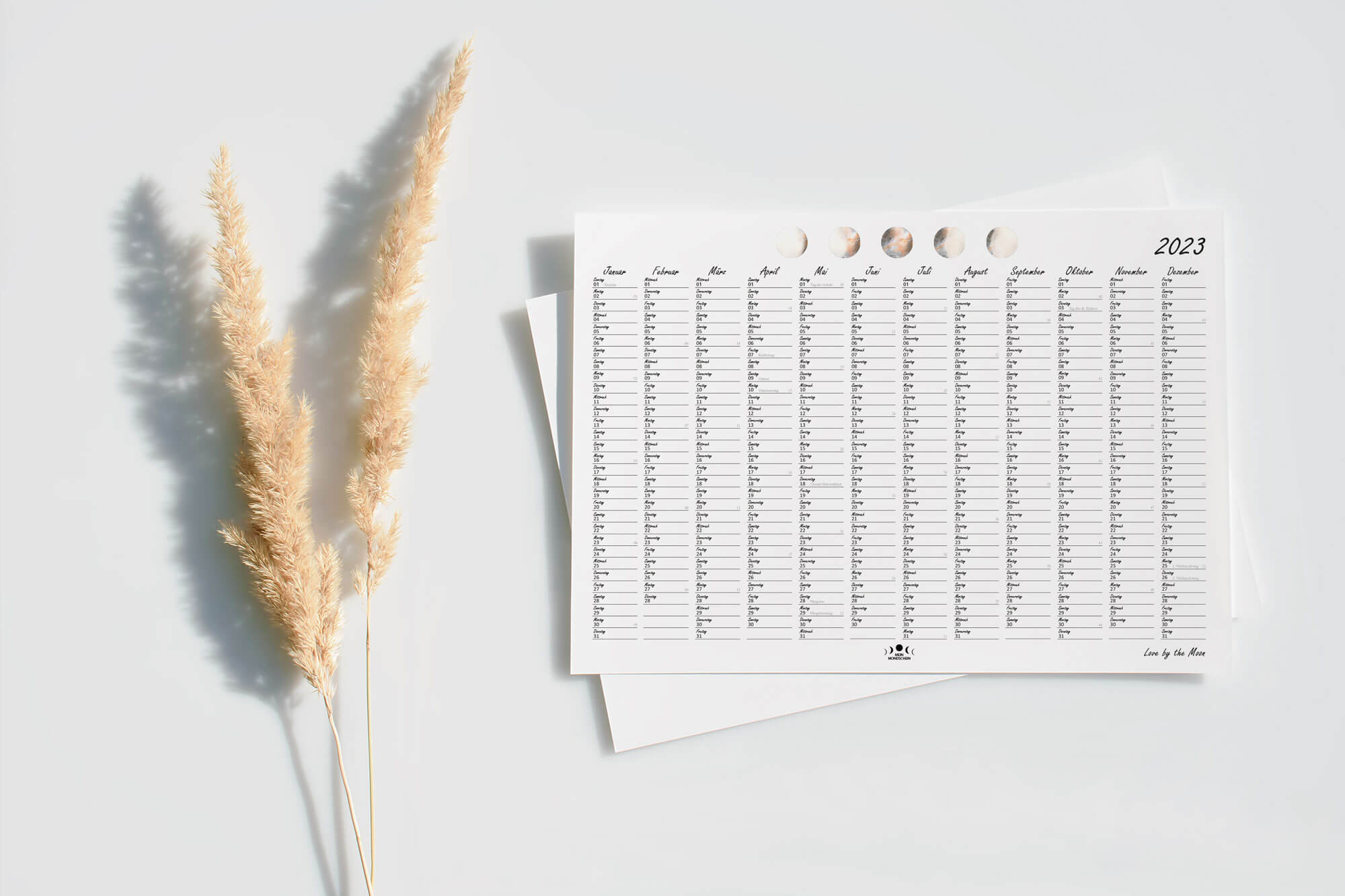 Jahreskalender für 2023
